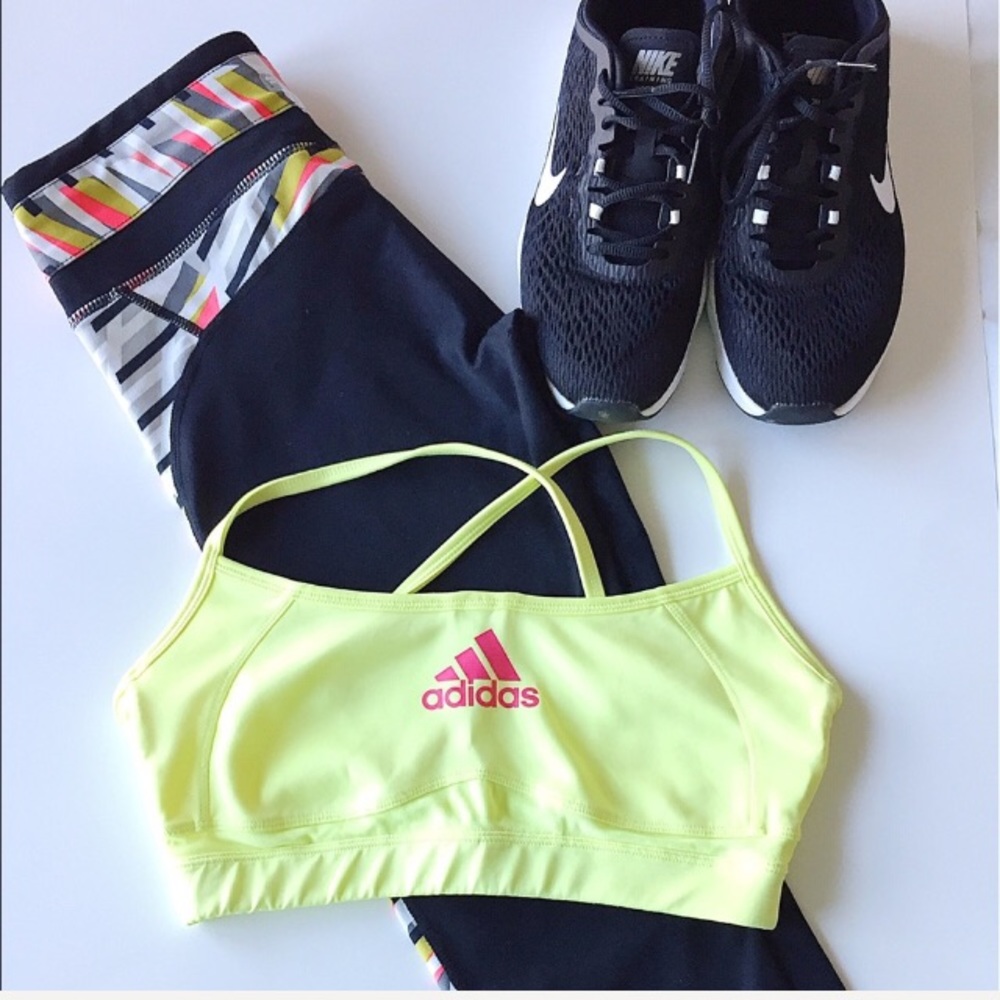 Black Crop Yoga Pants.